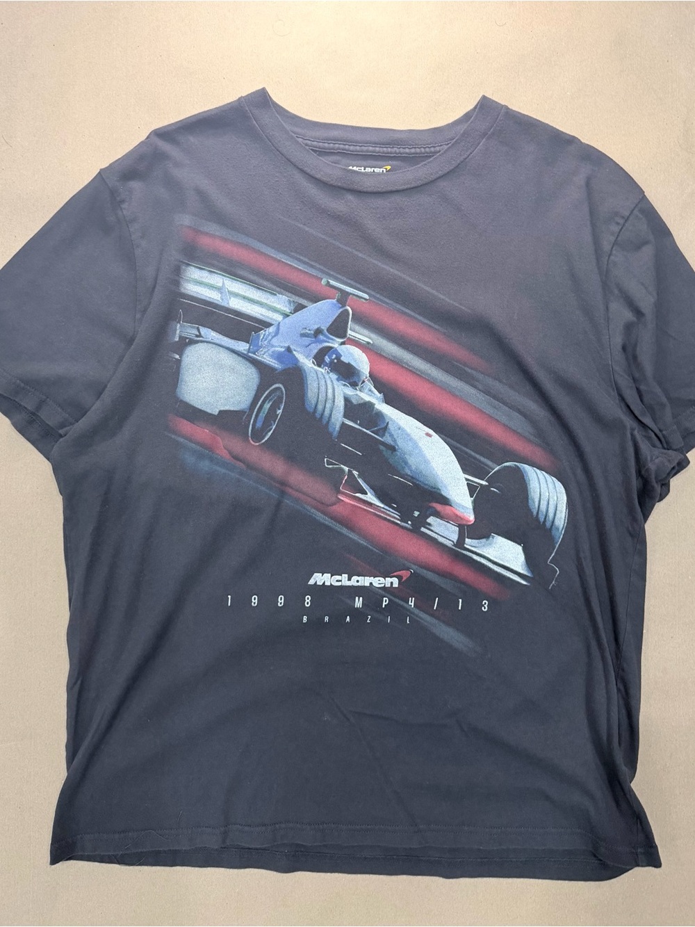 Hollister x McLaren Formula 1 Tee – Men’s XL MP4/13 Brazil Graphic
